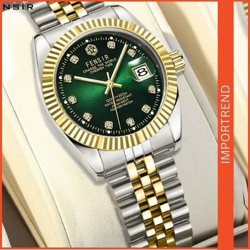 Men's Fashion Diamond Quartz Watch