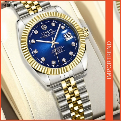 Men's Fashion Diamond Quartz Watch