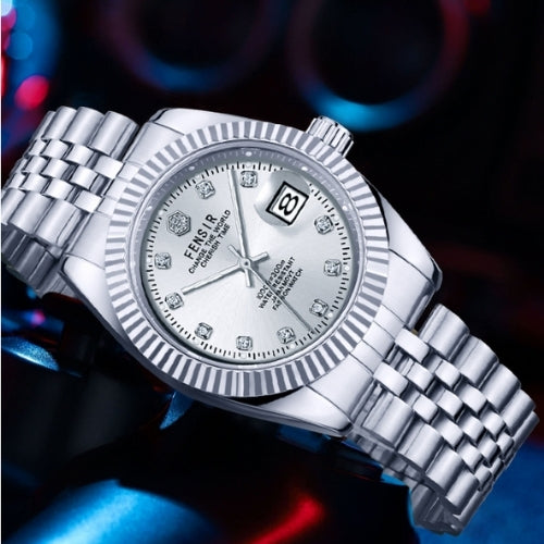 Men's Fashion Diamond Quartz Watch