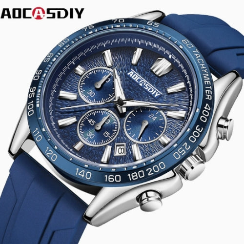 Men's Waterproof Quartz Chronograph Watch