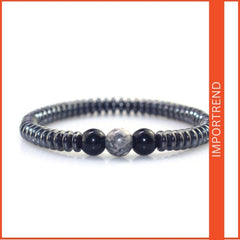 Adjustable Hematite Bracelet for Men & Women