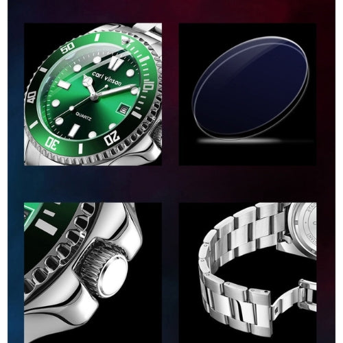 Submariner Men's Watch Date Calendar Display