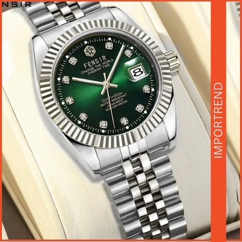 Men's Fashion Diamond Quartz Watch