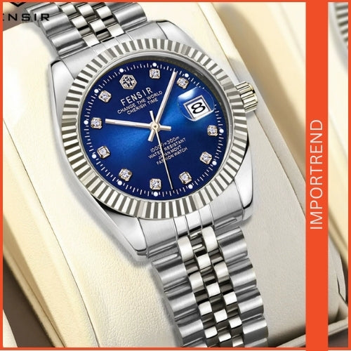 Men's Fashion Diamond Quartz Watch