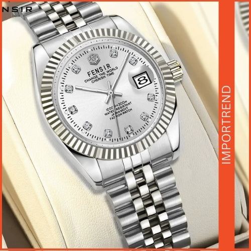 Men's Fashion Diamond Quartz Watch