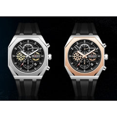 Men's Sports Quartz, Waterproof, Luminous Dial Watch