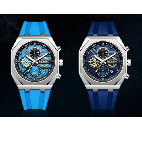 Men's Sports Quartz, Waterproof, Luminous Dial Watch
