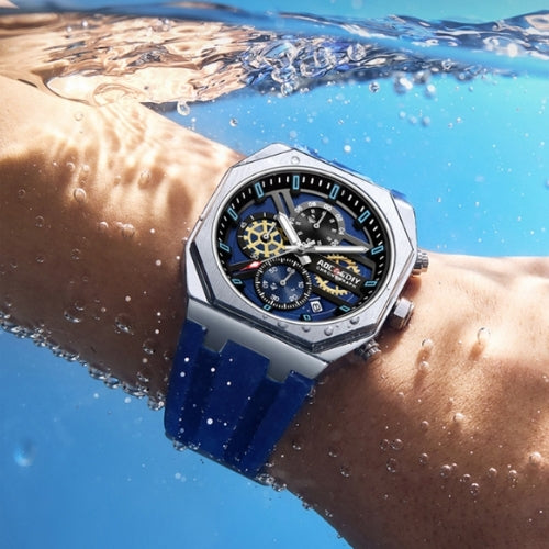 Men's Sports Quartz, Waterproof, Luminous Dial Watch