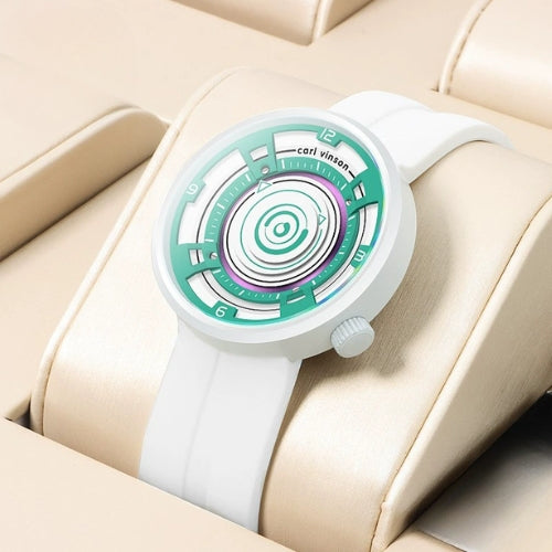 Quartz Sports Watch – Unisex Silicone Strap