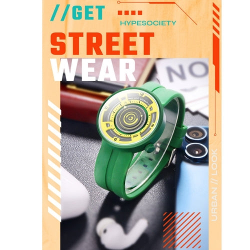 Quartz Sports Watch – Unisex Silicone Strap