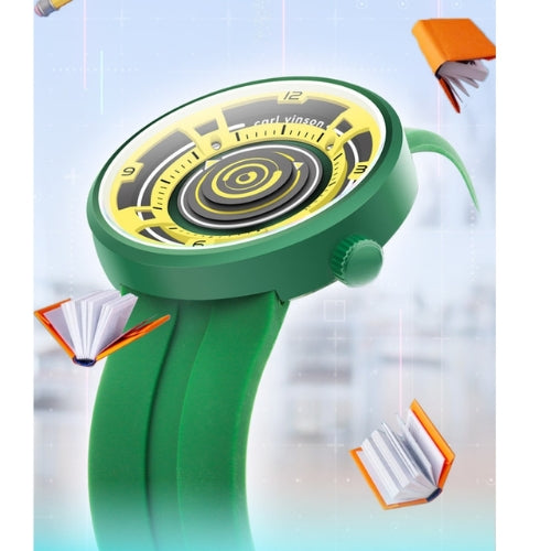 Quartz Sports Watch – Unisex Silicone Strap