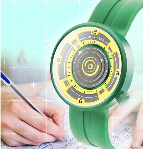 Quartz Sports Watch – Unisex Silicone Strap