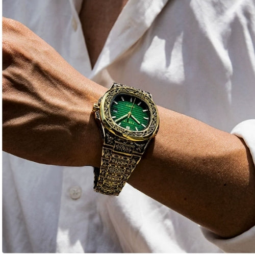 Men's Square Quartz Watch
