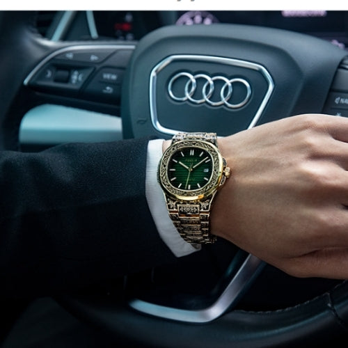 Men's Square Quartz Watch