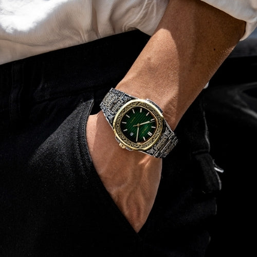 Men's Square Quartz Watch