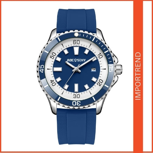 Fashion Men's Sports Wristwatch with Luminous Hands