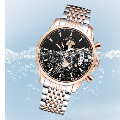 Multifunctional Men’s Sports Chronograph Wristwatch