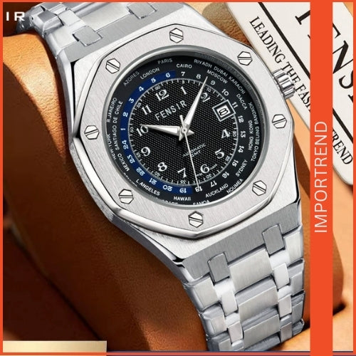 Men's Large Dial Quartz Watch