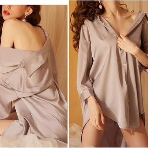 Sexy Sheer Plus Size Nightwear