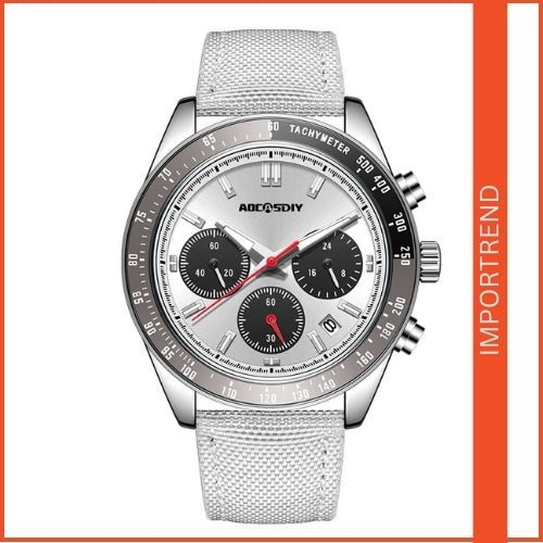 Men's Waterproof Quartz Chronograph Watch