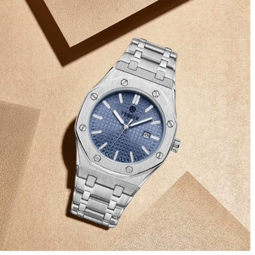 Men's Stainless Steel Quartz Watch