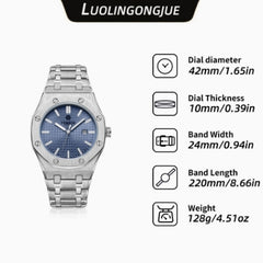 Men's Stainless Steel Quartz Watch