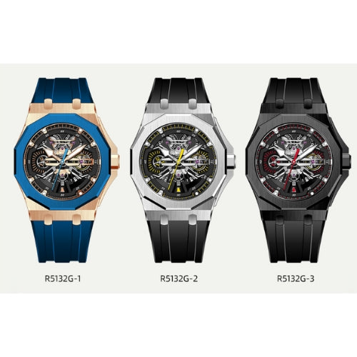 Waterproof with Double Calendar Men's Watch