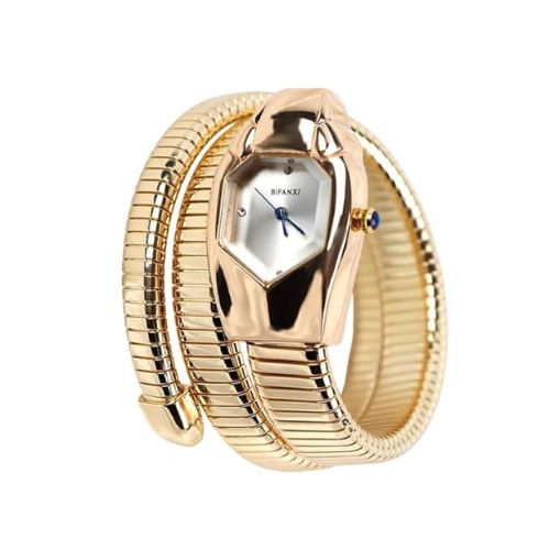 Women's Snake-Shaped Quartz Watch