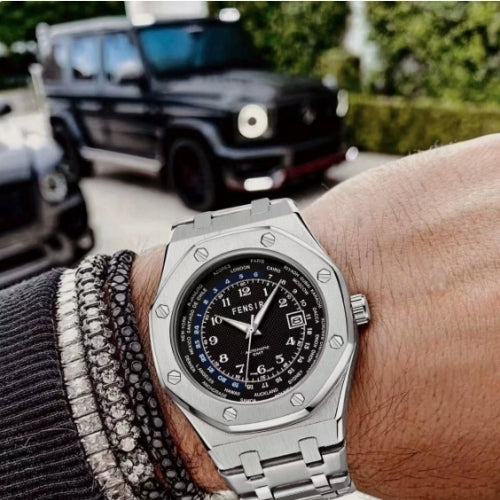 Men's Stainless Steel Quartz Watch