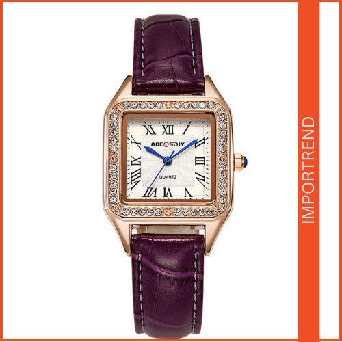 Women's Quartz Watch, Fashion Diamond Watch