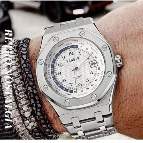 Men's Large Dial Quartz Watch