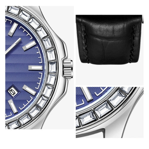 Men's Diamond Luminous Watch