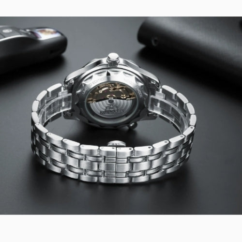 Stylish Luminous Gold Men's Automatic Watch