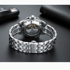 Stylish Luminous Gold Men's Automatic Watch