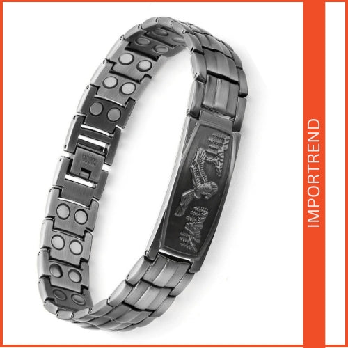 Red Copper Magnet Negative Ion Bracelet for Men