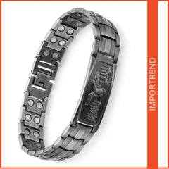 Red Copper Magnet Negative Ion Bracelet for Men