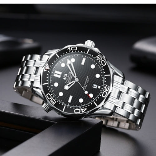 Stylish Luminous Gold Men's Automatic Watch