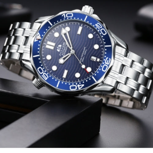 Stylish Luminous Gold Men's Automatic Watch