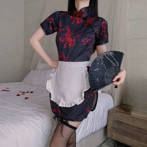 Pure Desire Maid Lingerie Sexy Apron set