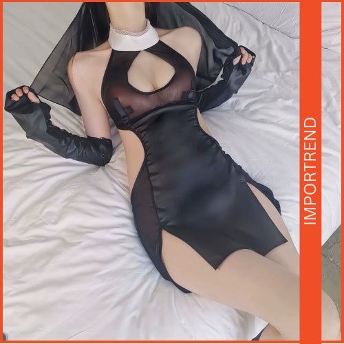 Sexy Nun Slit Uniform – Temptation Suit