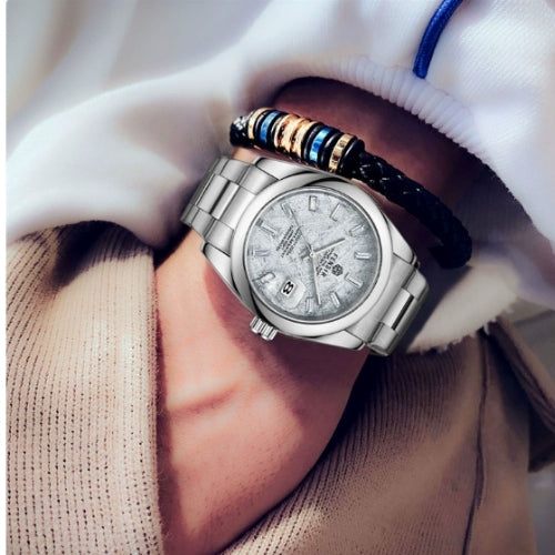 Men's Stainless-Steel Quartz & Automatic Watch
