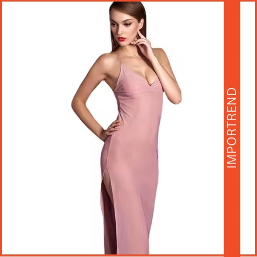 Suspender Nightgown – Mesh Lingerie Dress