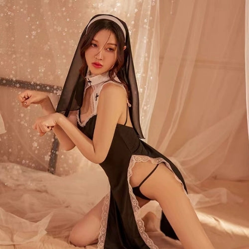 Sexy Nun Role-Play Lingerie
