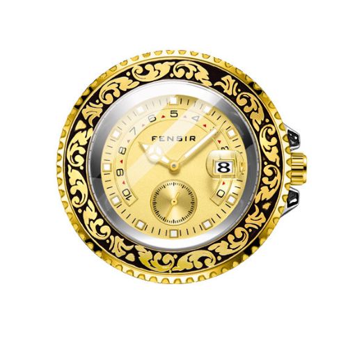 Men's Stylish Analog Moon Carved Watch