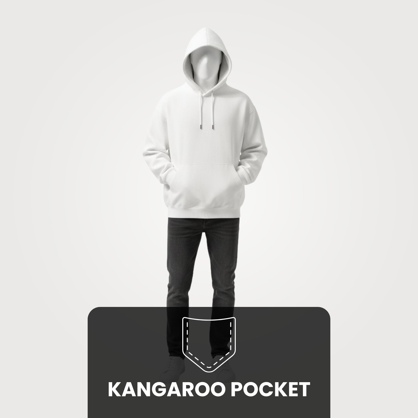 Unisex Solid Hoodies | Spun Fleece 300 GSM