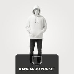 Unisex Solid Hoodies | Spun Fleece 300 GSM
