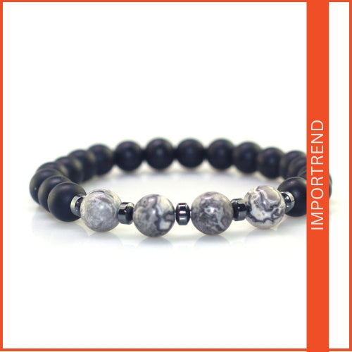 Adjustable Hematite Bracelet for Men & Women