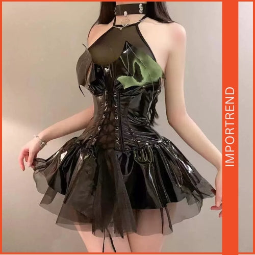 PU Leather Vampire & Witch Lingerie