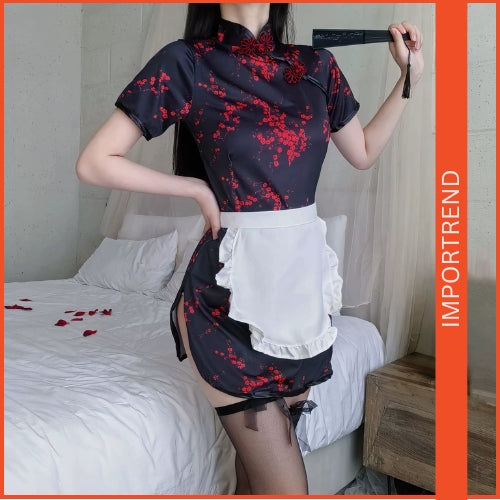 Pure Desire Maid Lingerie Sexy Apron set
