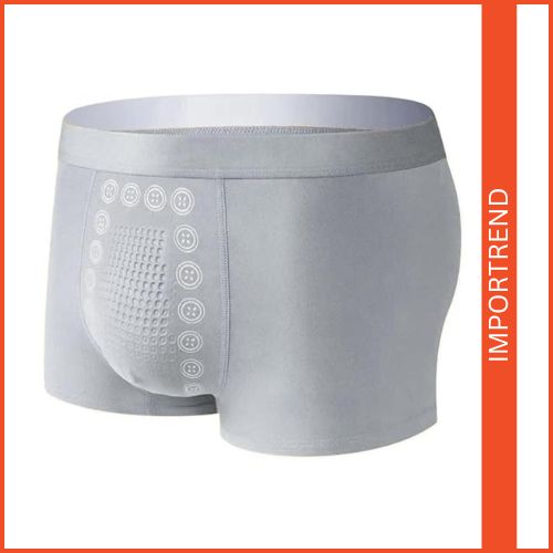 Antibacterial Seamless Negative Ion Mens Boxer Briefs